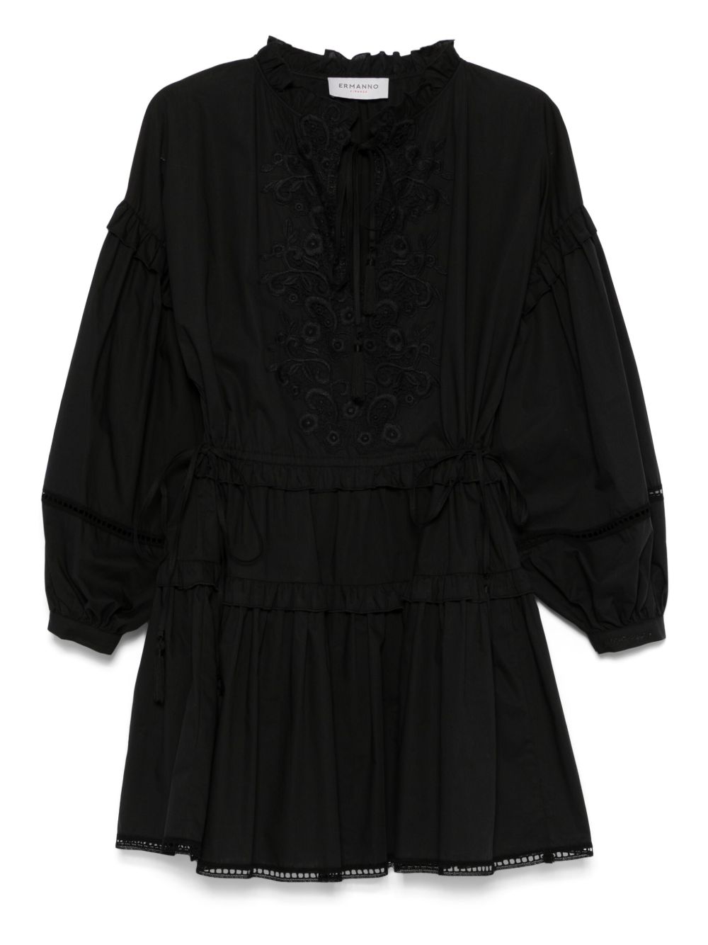 D46EQ015ES0MF099 LACEDETAIL 미니 드레스